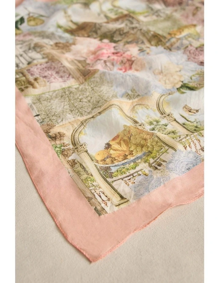 Villa Fleurie Scarf - Multicolour image 3
