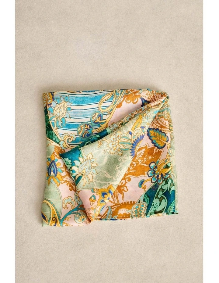 Paisley Medley Scarf - Multicolour image 3