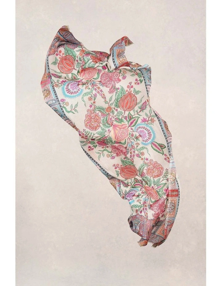 Orante Paisley Scarf - Multicolour image 2