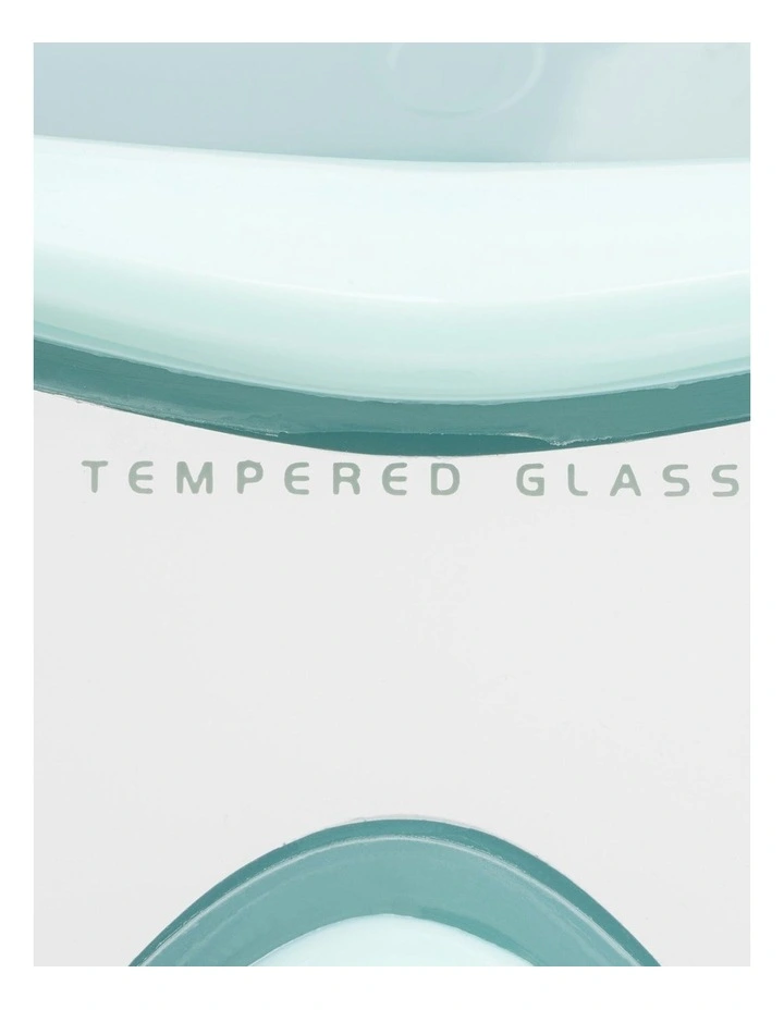 Decathlon - Adult Tempered Glass Snorkelling Mask 520 turquoise. image 7