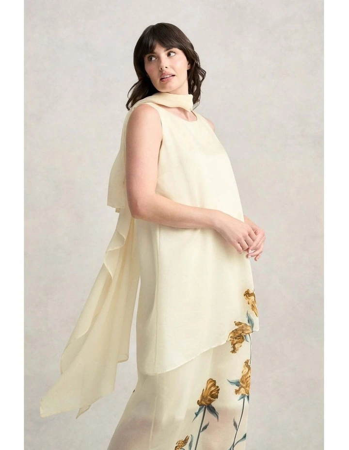 Sheer Cover Up - Cream image 3