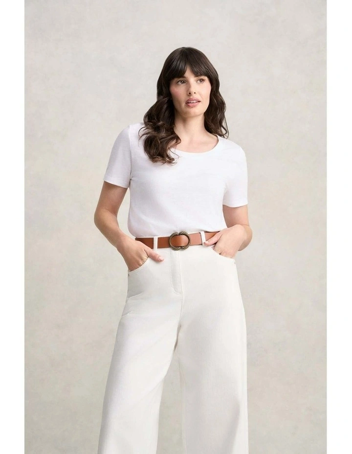 Sienna Leather Belt - Tan image 2