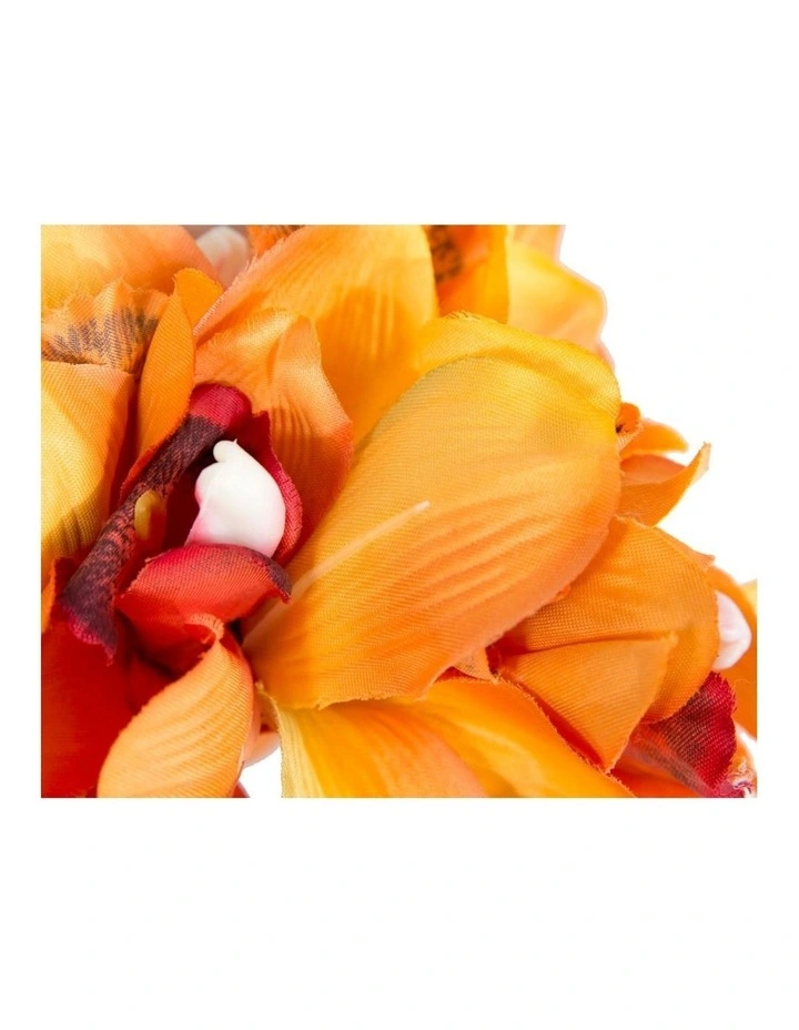 Hand made exclusive orange fascinator headband J450OR image 2
