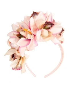 Hand made exclusive pink fascinator headband J450PI