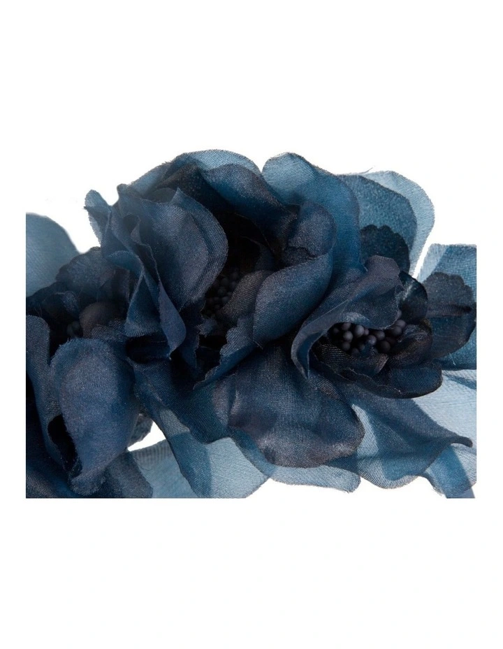 Navy Floral Headband by Max Alexander MA1021N image 2