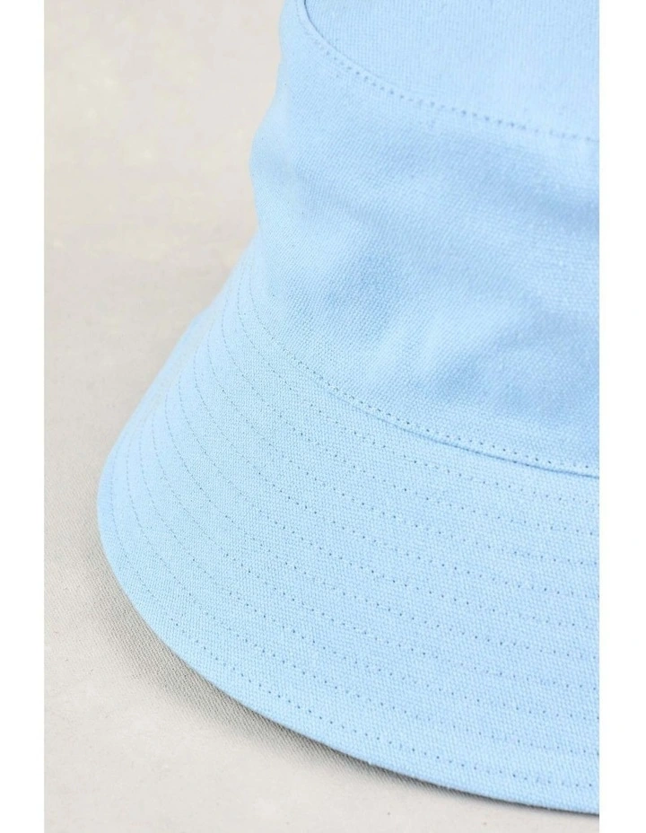 Structured Bucket Hat - Sky Blue image 4