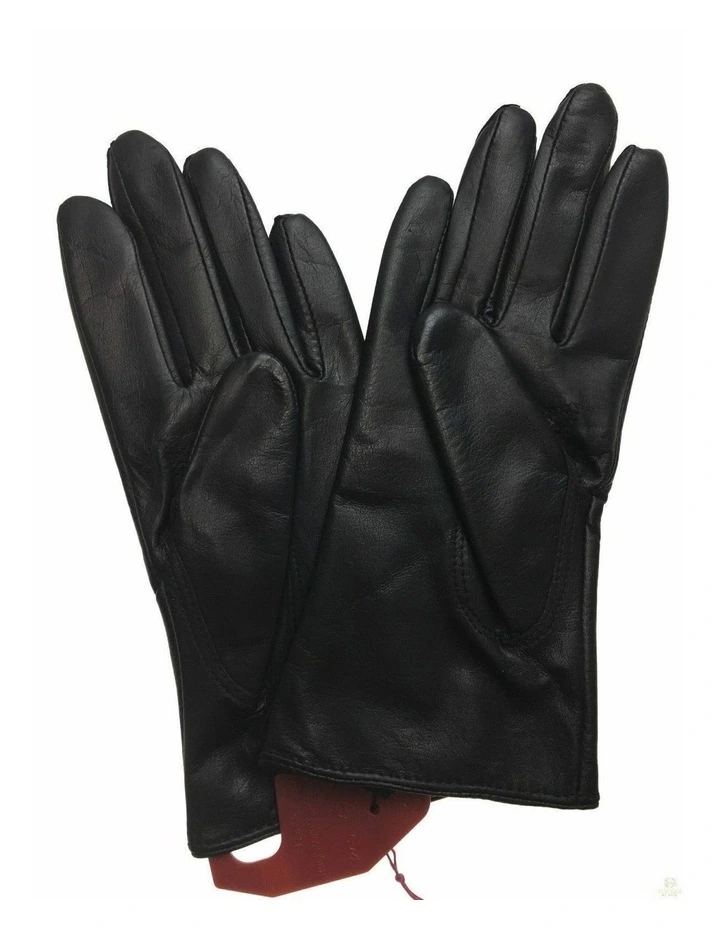 DENTS Ladies Premium Kangaroo Leather Cashmere Lined Gloves Winter Womens - Black image 2