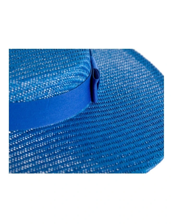 Royal Blue Boater hat MA977RB image 4