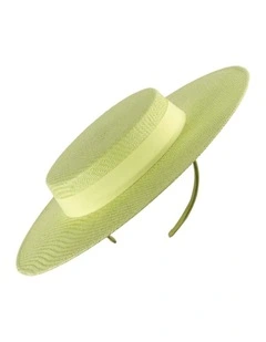 Lime Boater Hat MA977LM