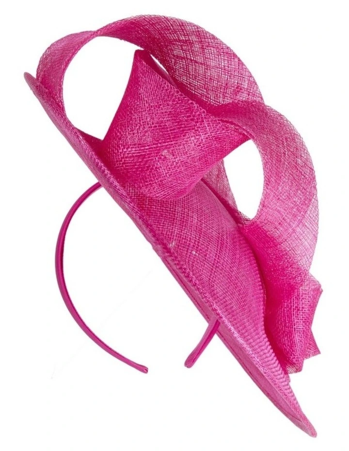 Fuchsia Sinamay Fascinator MA1009F image 4
