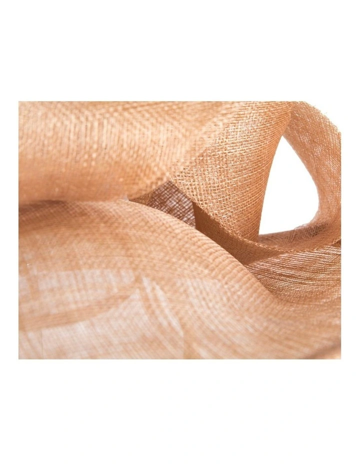 Nude Sinamay Fascinator MA1009NU image 3