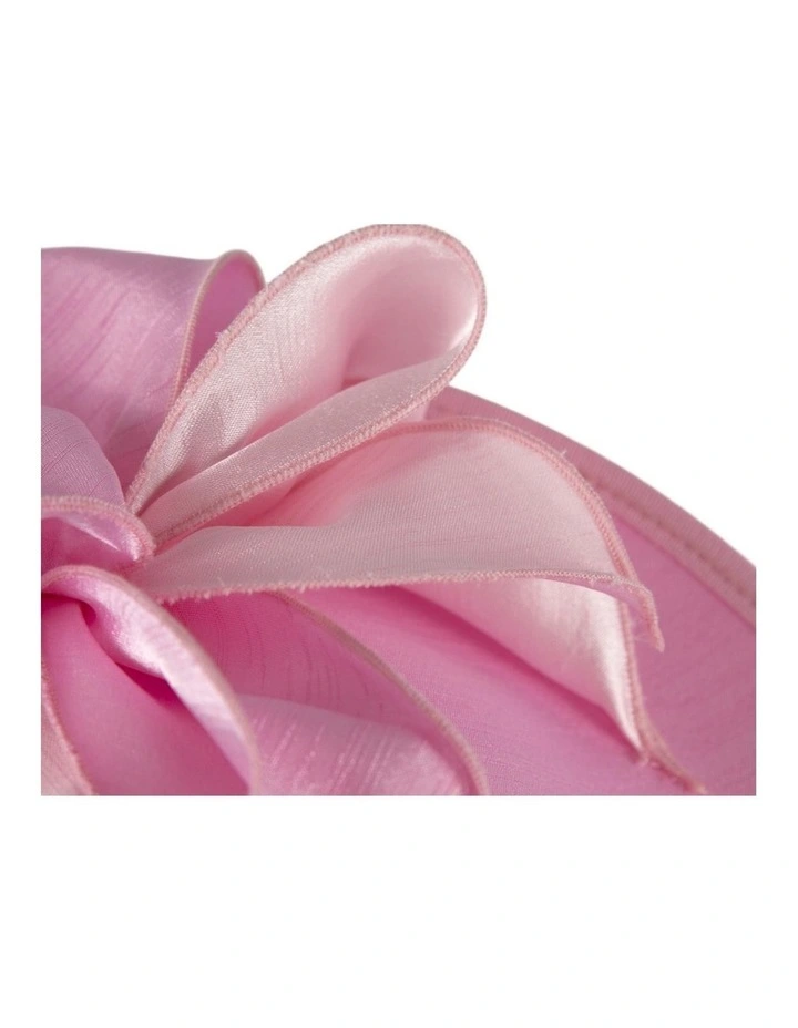 Hot Pink Shantung Fascinator MA989HP image 3