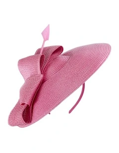 Fuchsia Saucer Fascinator hat MA979F