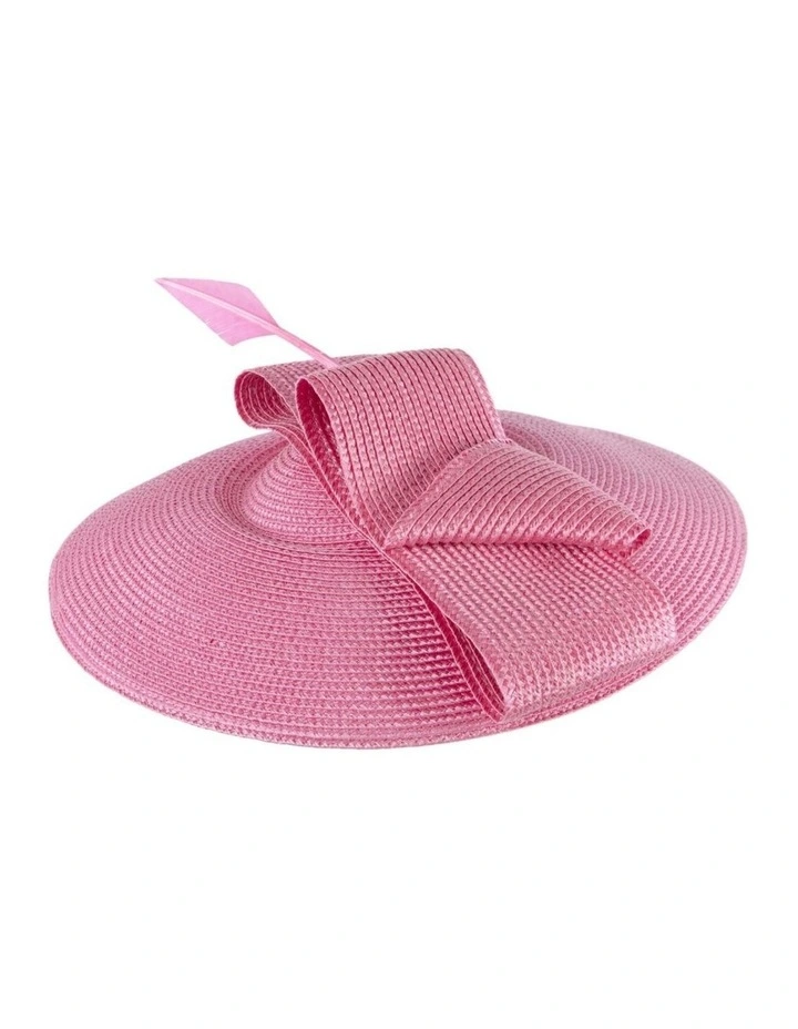 Fuchsia Saucer Fascinator hat MA979F image 3