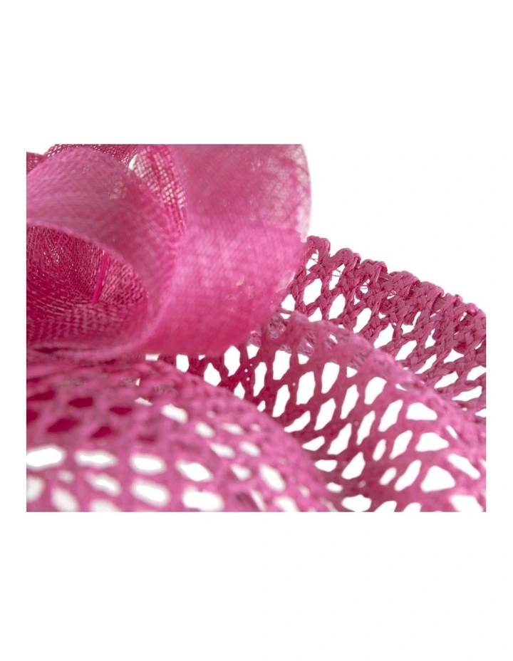 Max Alexander fuchsia plate fascinator MA930F image 2