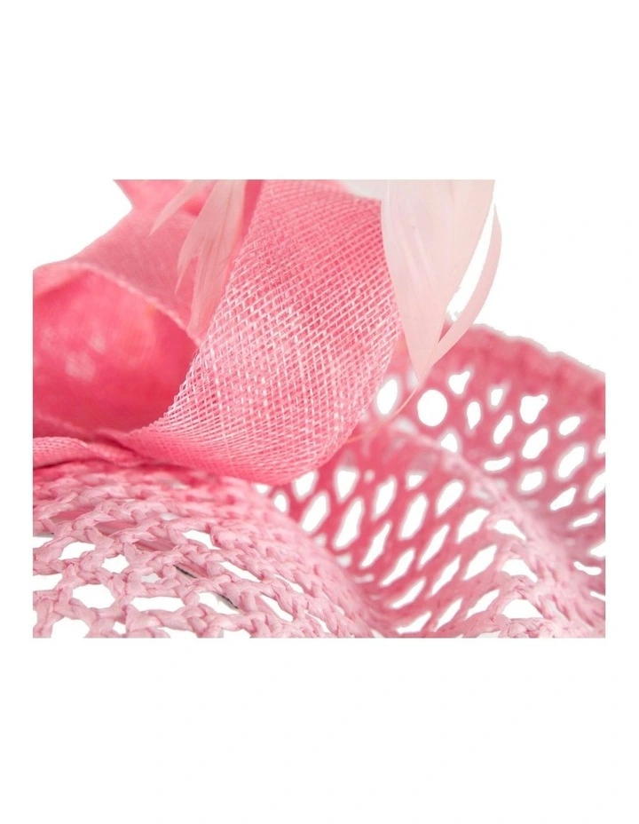 Max Alexander pink plate fascinator MA930PI image 2
