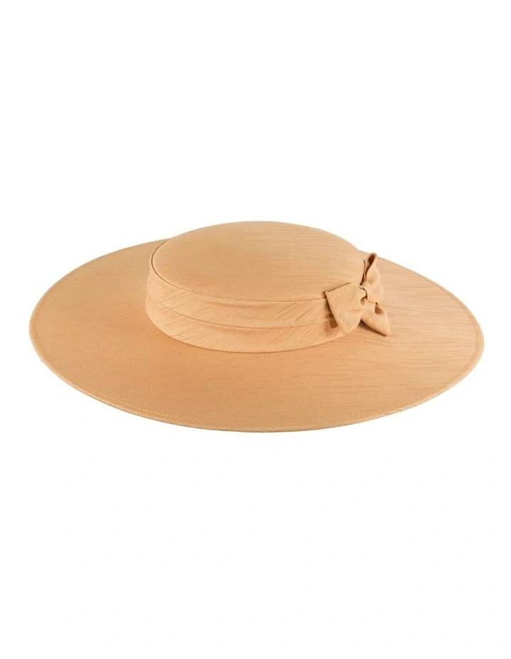 Gold Boater Hat MA1016GLD image 3