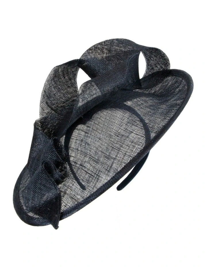 Navy Sinamay Fascinator by Max Alexander MA1009N image 1