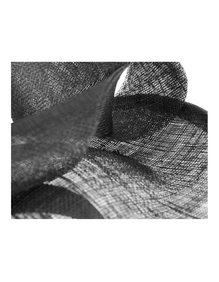Black Sinamay Fascinator by Max Alexander MA1009B image 3