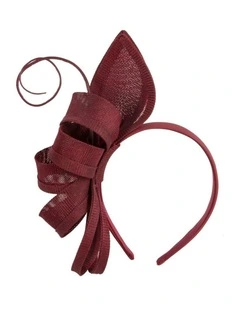 Wine Bow Fascinator by Max Alexander MA1030WN