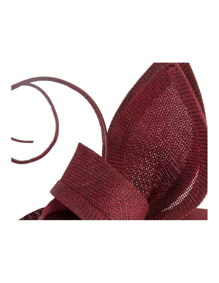 Wine Bow Fascinator by Max Alexander MA1030WN image 2