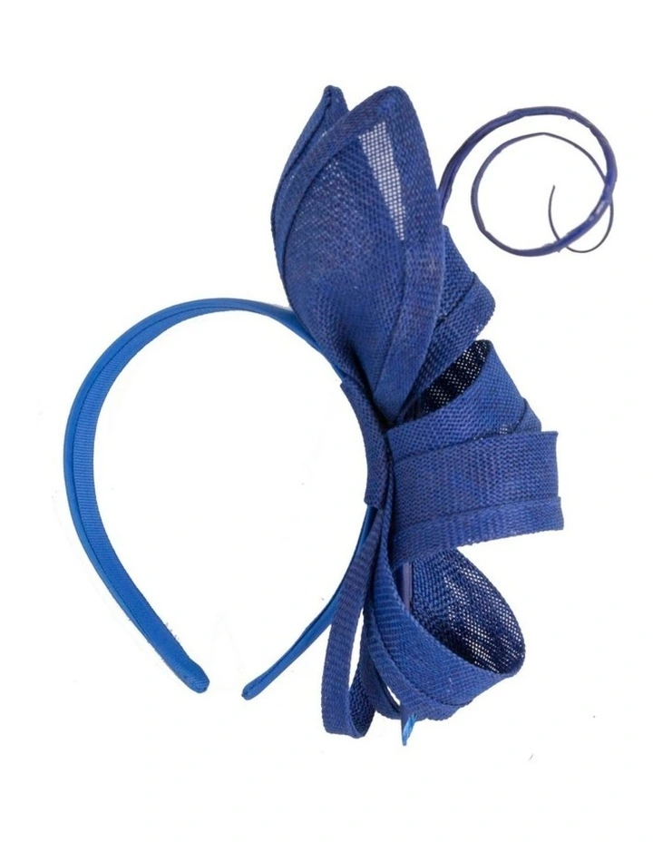 Royal Blue Bow Fascinator by Max Alexander MA1030RB image 3