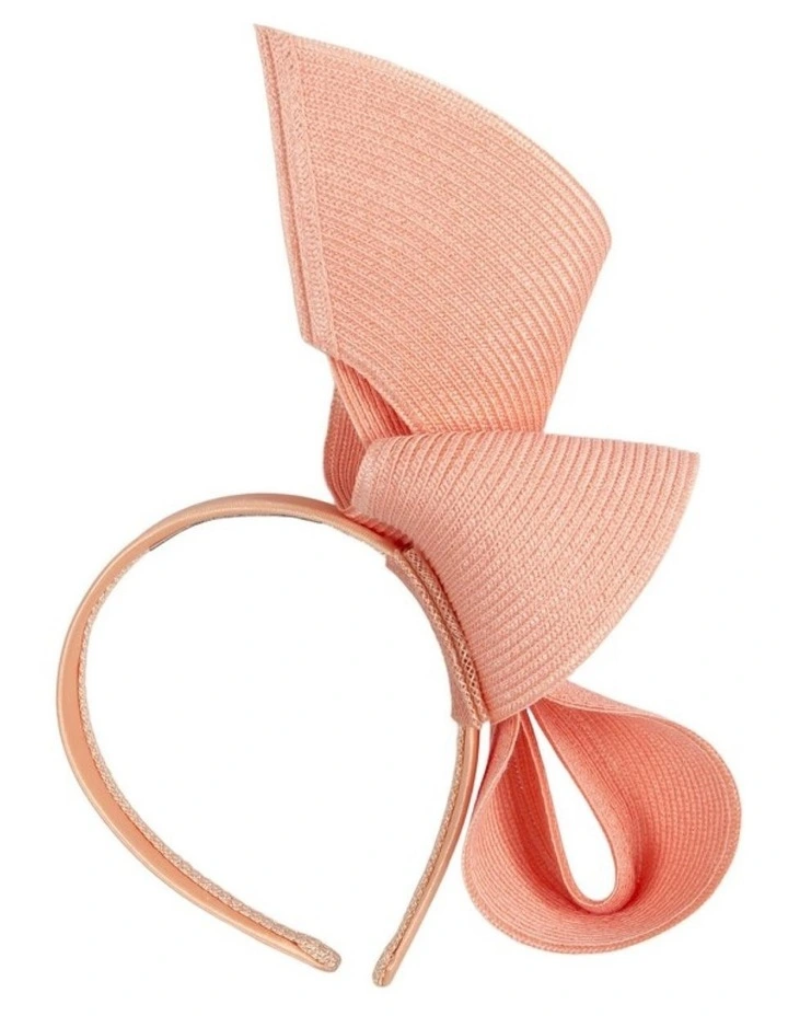 Coral Sculptural Fascinator Headband by Max Alexander MA1022CR image 3
