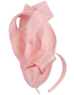 Pink Sinamay Fascinator by Max Alexander MA1014PI