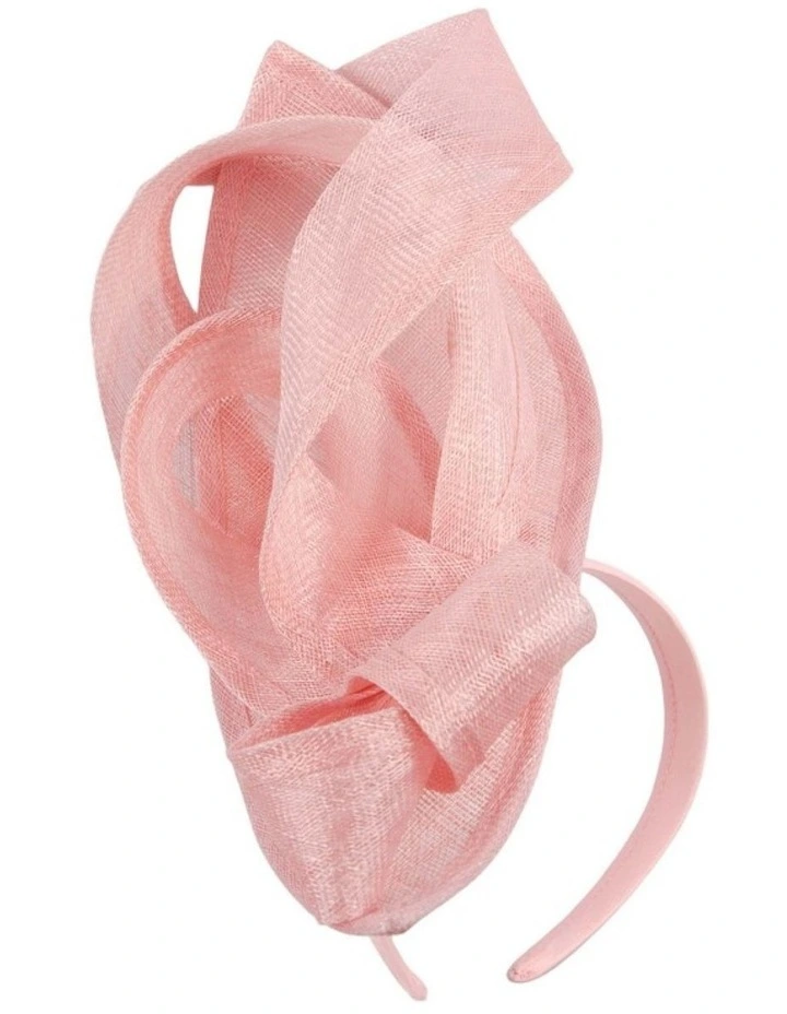Pink Sinamay Fascinator by Max Alexander MA1014PI image 1