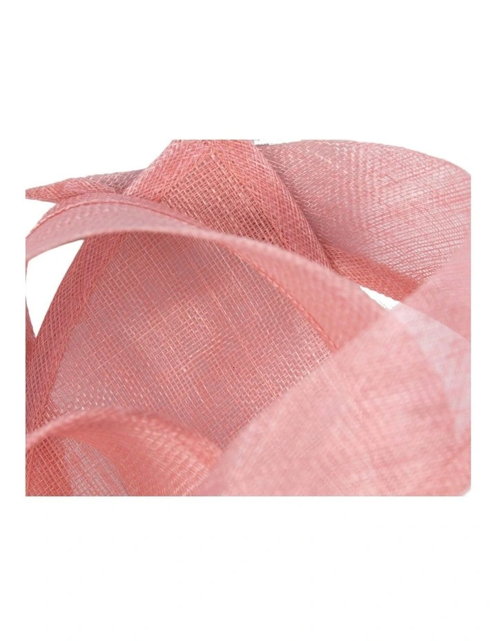 Pink Sinamay Fascinator by Max Alexander MA1014PI image 2