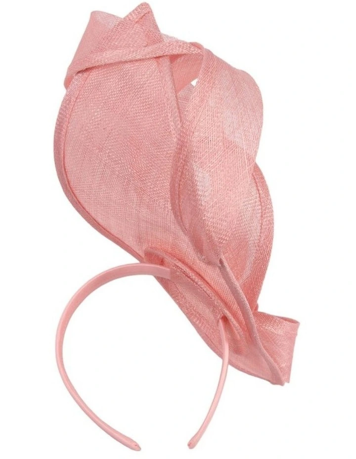 Pink Sinamay Fascinator by Max Alexander MA1014PI image 3