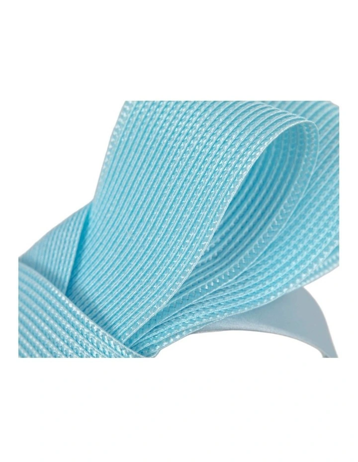 Light Blue Sculptural Bow Headband by Max Alexander MA1027LBL image 2