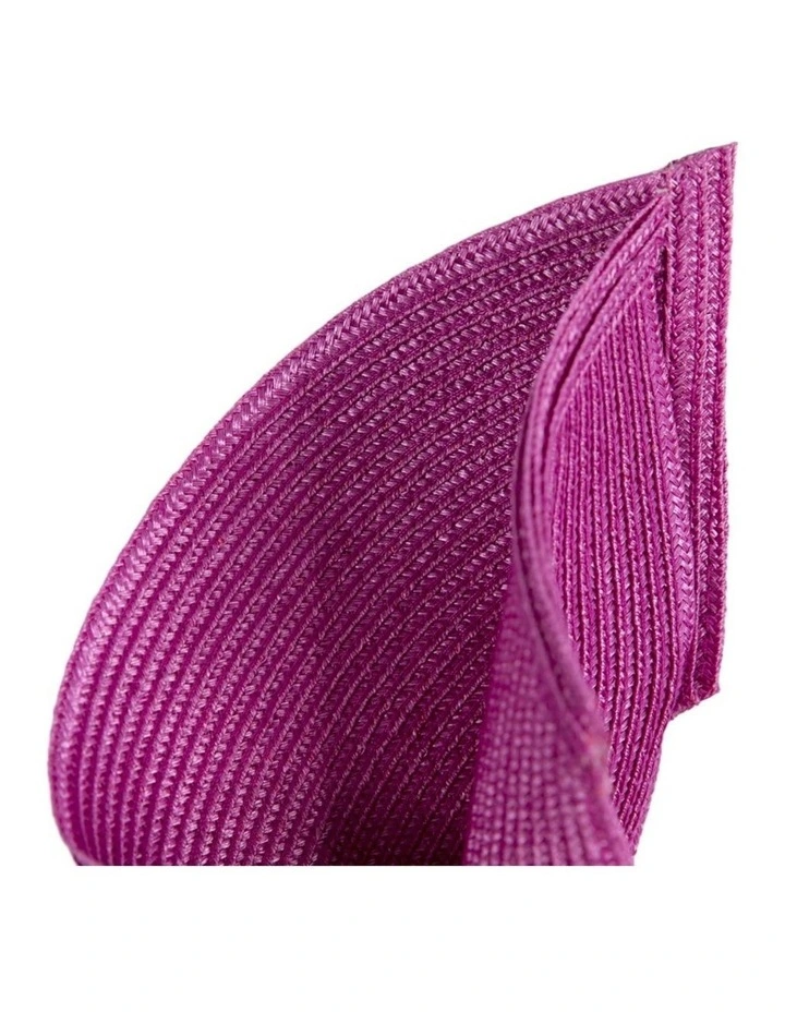Fuchsia Sculptural Fascinator Headband by Max Alexander MA1022F image 2