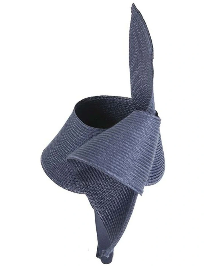 Modern navy fascinator by Max Alexander MA839N image 2