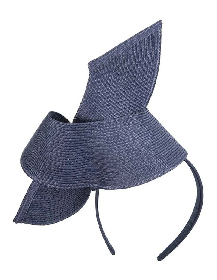 Modern navy fascinator by Max Alexander MA839N image 5