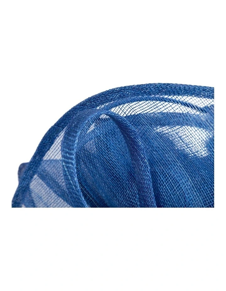 Royal Blue Sinamay Fascinator by Max Alexander MA1002RB image 4