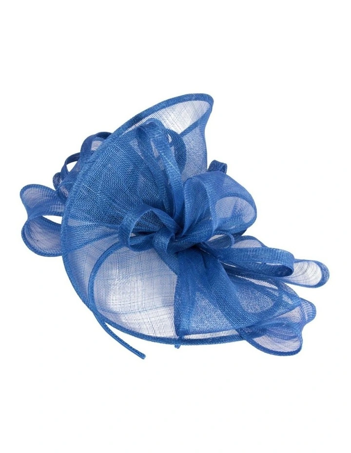 Royal Blue Sinamay Fascinator by Max Alexander MA1002RB image 5