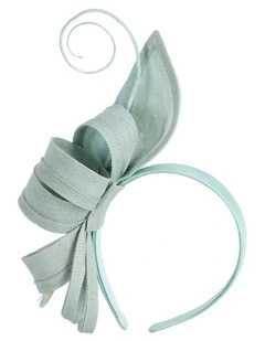 Light Blue Bow Fascinator by Max Alexander MA1030LBL