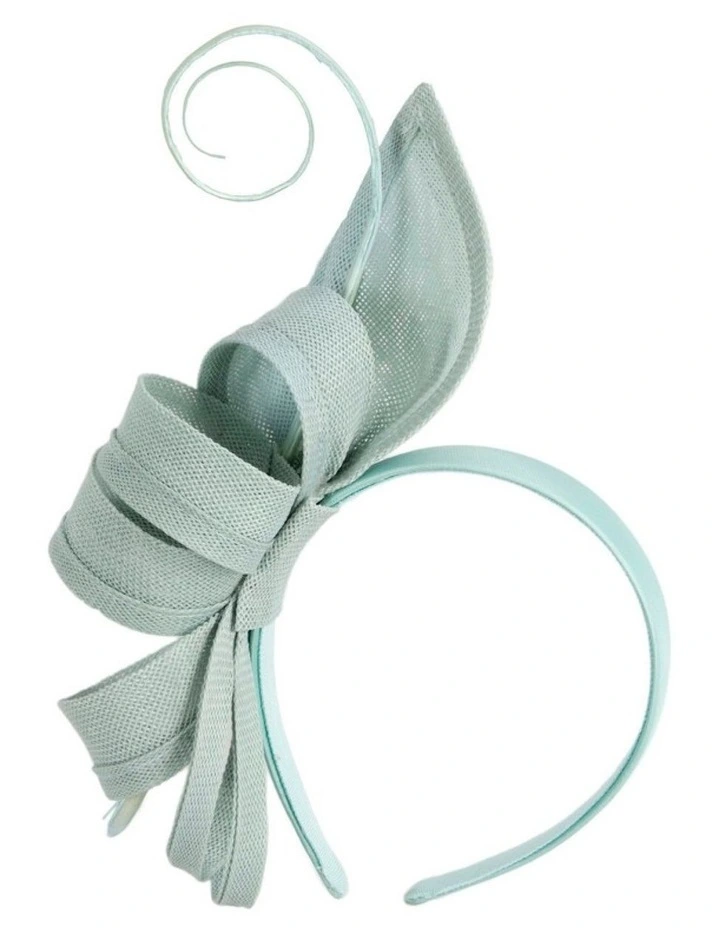 Light Blue Bow Fascinator by Max Alexander MA1030LBL image 1