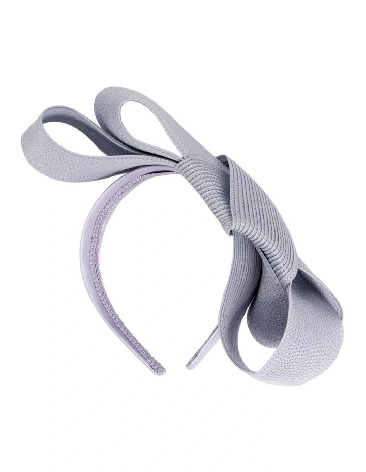 Corn Blue Sculptural Bow Headband by Max Alexander MA1027CBL image 3
