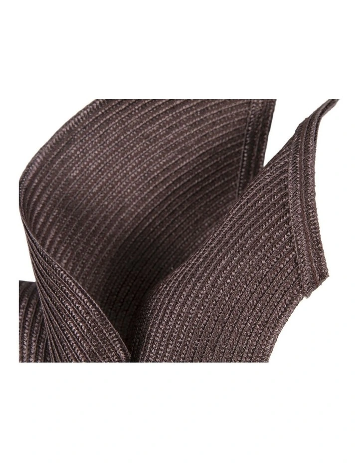 Chocolate Sculptural Fascinator Headband by Max Alexander MA1022BR image 2