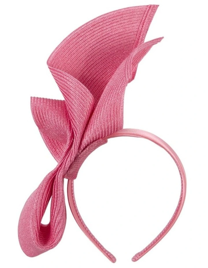 Hot Pink Sculptural Fascinator Headband by Max Alexander MA1022HP image 1