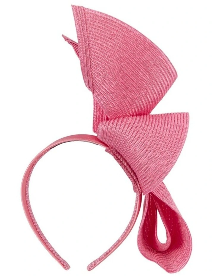 Hot Pink Sculptural Fascinator Headband by Max Alexander MA1022HP image 3