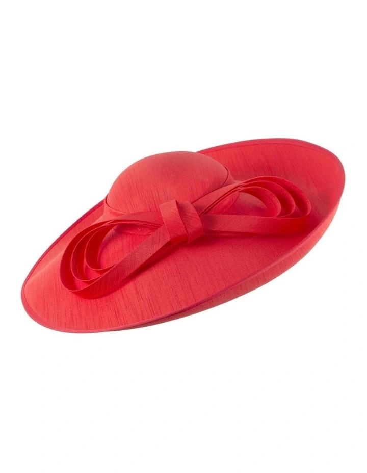 Bright red wide brim racing hat by Max Alexander MA1008BR image 1