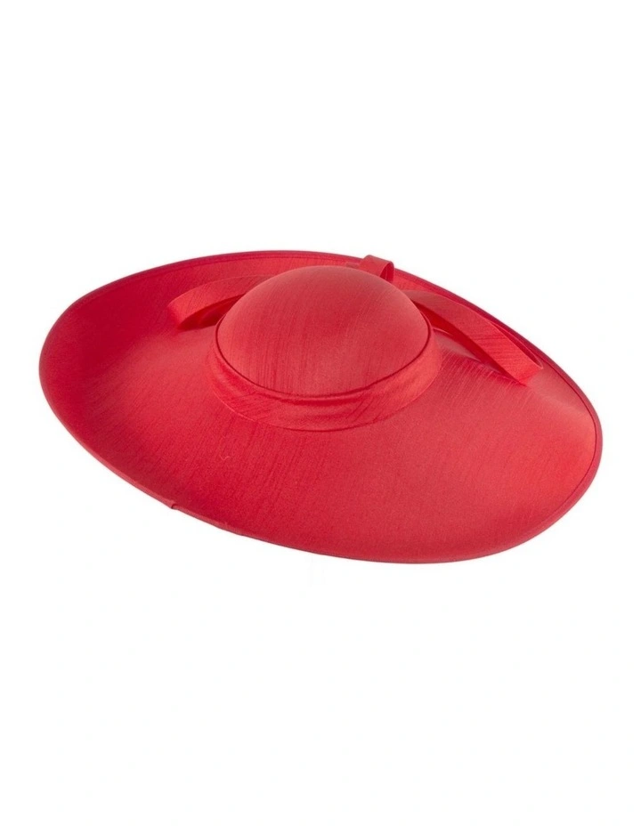 Bright red wide brim racing hat by Max Alexander MA1008BR image 3