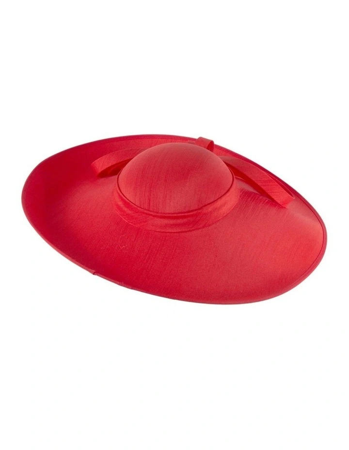 Bright red wide brim racing hat by Max Alexander MA1008BR image 4