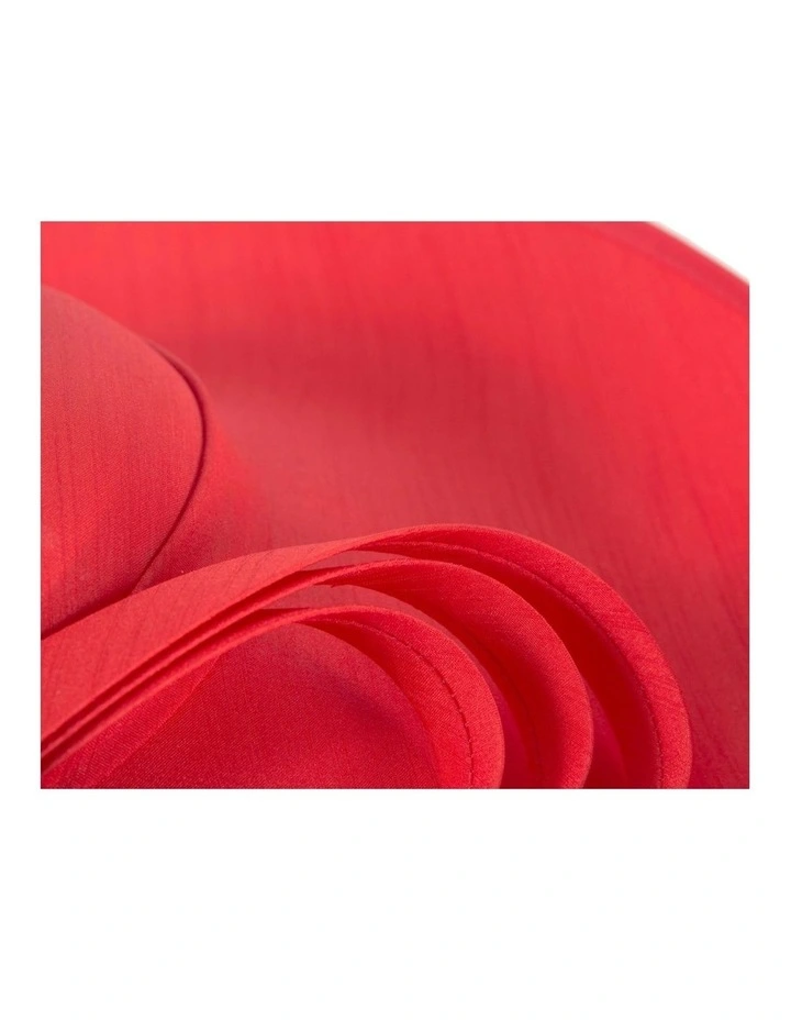 Bright red wide brim racing hat by Max Alexander MA1008BR image 5