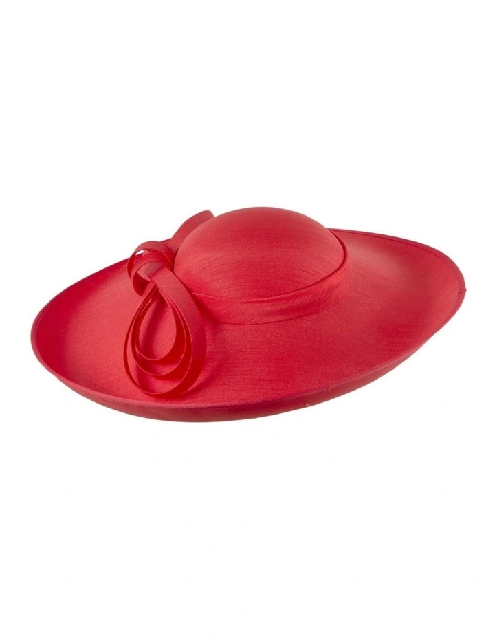 Bright red wide brim racing hat by Max Alexander MA1008BR image 6