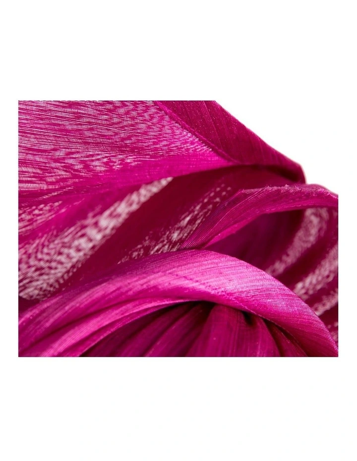 Fillies Collection magenta racing fascinator S280MA image 3