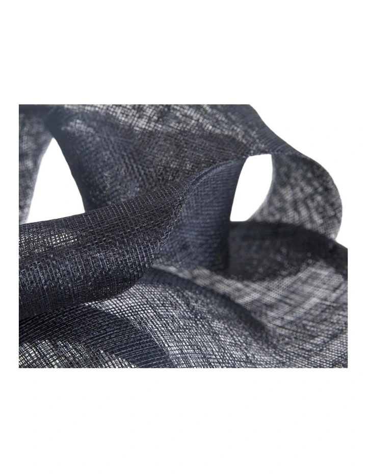 Navy Sinamay Fascinator by Max Alexander MA1011N image 3